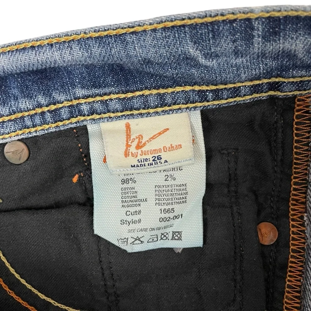 Citizens Of Humanity COH Ingrid #002 Stretch Low Waist Flair Jeans 26 - Picture 8 of 13